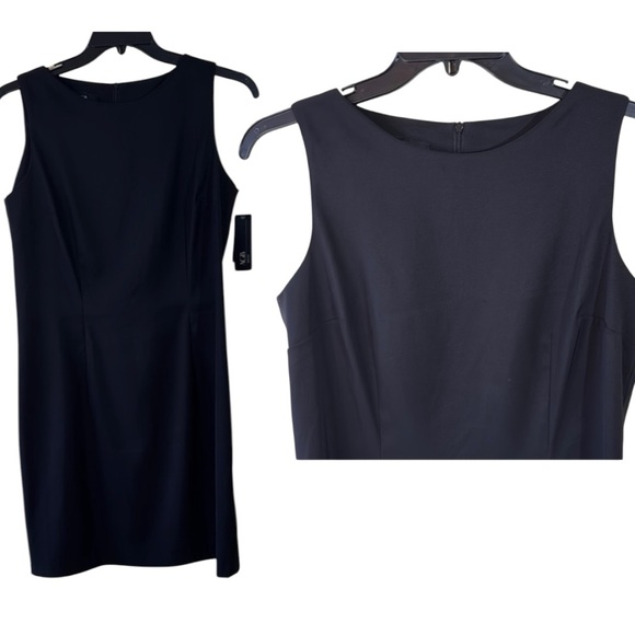 AGB Dresses & Skirts - AGB Dress Black Sleeveless Midi in Size 14 NWT